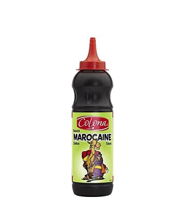 Savoureux et Authentique! Colona Sauce Marocaine 490g - picerie Sal e - Sp cialit Marocaine - Condiment d'Exception. Un go t exotique base d' p - Le Lot De 3