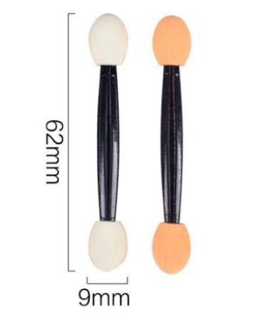 Luxxii 20 Pack Dual Sided Eyeshadow Applicator Brush Sponge Tipped Makeup Tool - Buy Online on GoSupps.com