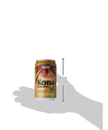 UCC Hawaii Kona Blend Coffee with Milk 11.3 Fl Oz - Pack of 24 | Rich and Smooth Hawaiian Coffee Drink - Buy Online on GoSupps.com
