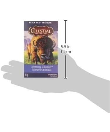 Celestial Seasonings Morning Thunder 6-Count - Buy Online on GoSupps.com