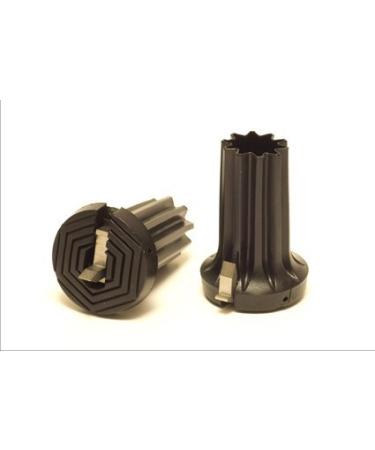 Ice Tip/Ferrule for use on walking sticks & crutches on ice/snow 22.5-27 mm