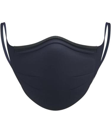 Under Armour UA Sports Mask - Featherweight Midnight Navy/Silver Chrome - International Shipping Available - Buy Online on GoSupps.com
