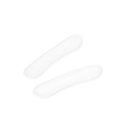 FOMIYES Heel Grips Cushion Foot Care Heel Protector Foot Heel Cusion Pads Clear Silicone Shoes Insoles Foot Heel Care Pad Absorption Shoe Pad Shoe Insoles Heel Pad Loose