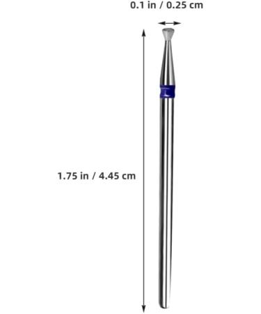 PATKAW Nail Drill Bit Fingernail Trimming Grinding Head Cuticle Removing Tool Nail Care Supply - Buy Online on GoSupps.com