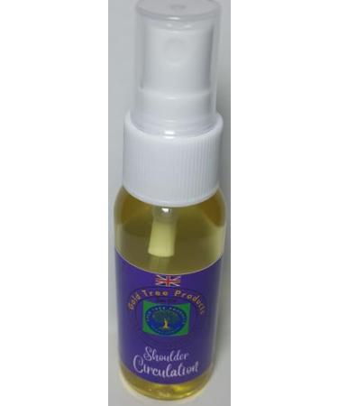 100% natural shoulder circulation treatment with organic essential oil 30ml no preservatives no additives no chemicals.