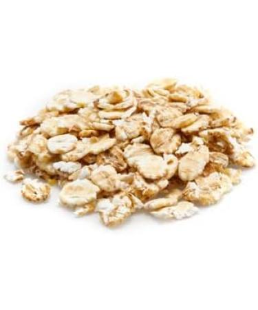 Yupik Organic Barley Flakes 1 kg Non-GMO Vegan Kosher Steamed Rolled & Lightly Roasted Whole Barley Grains Source of Fiber & Iron Alternative to Oats Ideal for Cooking & Baking 1 kg (Pack of 1) - Buy Online on GoSupps.com