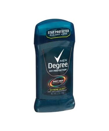 Degree Men Anti-Perspirant Deodorant Stick, Extreme Blast, 2.7 oz (Pack of 6) - Buy Online on GoSupps.com