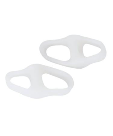 Lurrose Thumb Protector Pair - Bunion Straightener Gel Separator with Eversion White Toe Spreader - Set of 2 - Buy Online on GoSupps.com