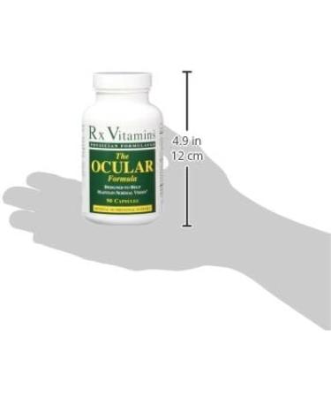 Rx Vitamins The Ocular Formula Dietary Supplement 90 Capsules | 90 Count - Buy Online on GoSupps.com