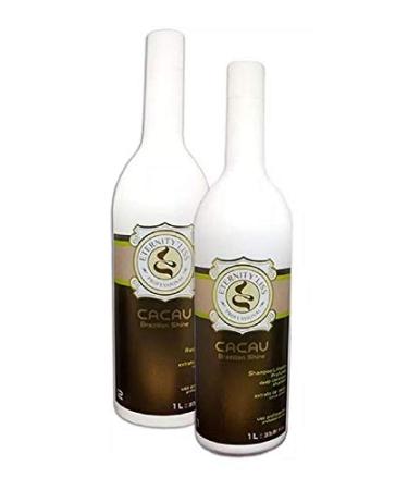 Eternity Liss Brazilian Shine Cacau Hair Care Kit - 2 x 1 Litre | Luxury International Shipping - Buy Online on GoSupps.com