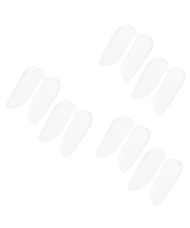 NOLITOY 6 Pairs Shoe Inserts Orthotic Arch Support Pads Foot Inserts Half Insoles Heel Wedge Shoe Insert Shoes Inserts for Legs Heel Pads Heel Insole Heel Correction Insole