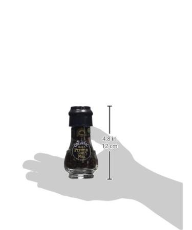 Drogheria & Alimentari Organic Black Pepper Corns Mill 1.59 oz - Pack of 2 - Buy Online on GoSupps.com