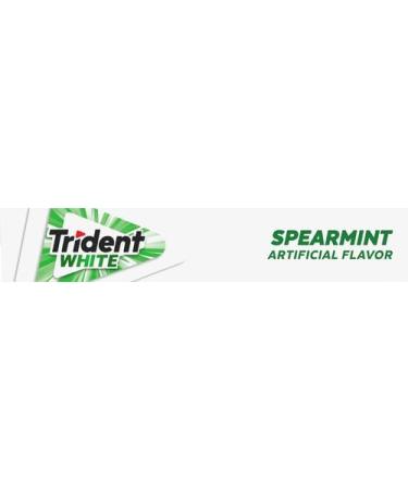 Trident White Gum - Spearmint - 9 Ct - Buy Online on GoSupps.com
