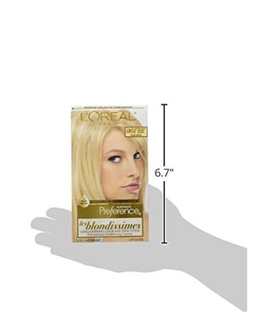 L'Oreal Superior Preference Les Blondissimes LB02 Extra Light Natural Blonde - Vibrant Hair Color for International Shipping - Buy Online on GoSupps.com