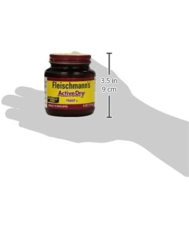 Fleischmann's Yeast ActiveDry 4 oz Jar - Buy Online on GoSupps.com