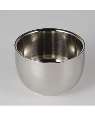 Roomoon Shaving Set - Stainless Steel Soap Dish Brush & Stand Holder | Pure Hair Nylon Shaving Brush Kit for Smooth Shaving - Buy Online on GoSupps.com