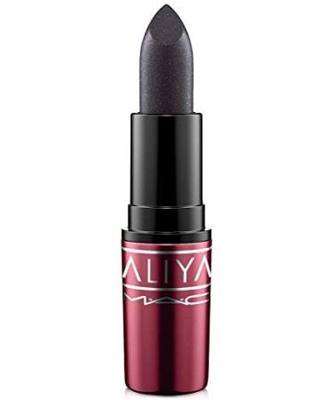 MAC aliyah Lipstick" Street Thing - Pure black with shimmer" LIMITED EDITION