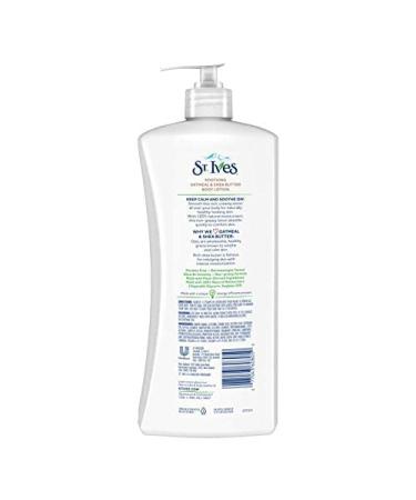 St. Ives Nourish & Soothe Oatmeal & Shea Butter Body Lotion 21 oz - Pack of 2 - Buy Online on GoSupps.com