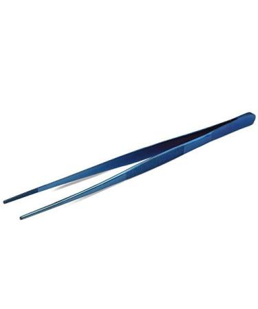 JB Prince Blue Straight Tip Tweezer 10 inches