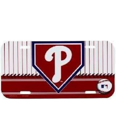 WinCraft MLB Philadelphia Phillies License Plate - Buy Online on GoSupps.com