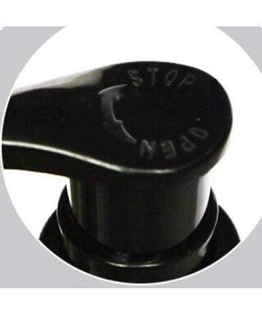 Xumin 3-Pack 250ml Refillable PET Pump Bottles - Black Pump Tops for Shampoo Shower Gel & Cosmetics - Ideal for Home & Travel - Buy Online on GoSupps.com