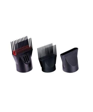 RED by Kiss Tourmaline Ceramic 2200W PRO Hair Dryer - Professional Frizz-Free Extra Combs 6 Heat Settings | International Shipping - Buy Online on GoSupps.com