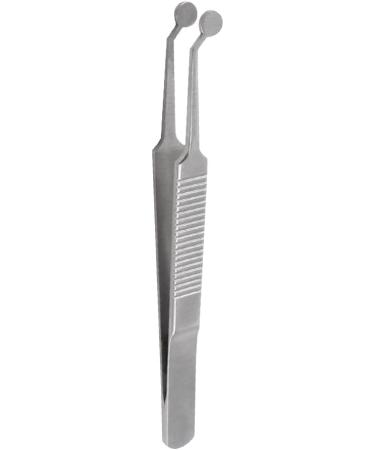 QOTSTEOS Meibomian Nozzle Tweezers | Round Tip Stainless Steel for Dry Eye Relief | Professional Eye Care Tool - Buy Online on GoSupps.com