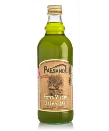 Paesanol Extra Virgin Oil Olive Unfiltered 33.8 Fl Oz 33.8 Fl Oz (Pack of 1)