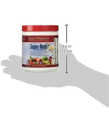 Purity Products Super Reds Powder Phytonutrient Superfood Drink Mix w/FloraGLO Lutein - Phytonutrient Blend containing Polyphenols, Antioxidants & More - 330 Grams - 30 Day Supply - Buy Online on GoSupps.com