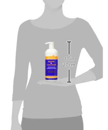 Renpure Originals Biotin & Collagen Thickening Conditioner - 32 Fl Oz (Pack of 1) White - Buy Online on GoSupps.com
