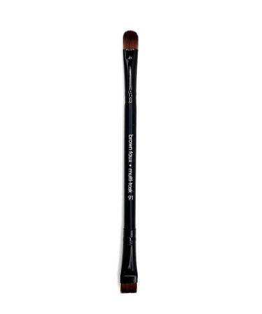 elke MULTI TASK BROW BRUSH Faux Squirrel hair 100% Synthetic Cruelty Free Hypo-allergenic and Vegan approved