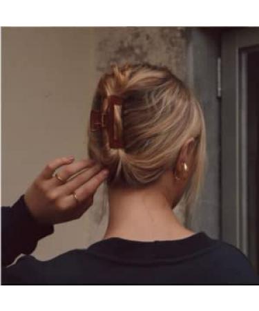 Bqmte 8 Pcs Large Hair Claw Clips for Thick & Thin Hair - No Slip Matte Strong Hold 90s Fashion - Colorful Jaw Clips for Women and Girls - Buy Online on GoSupps.com