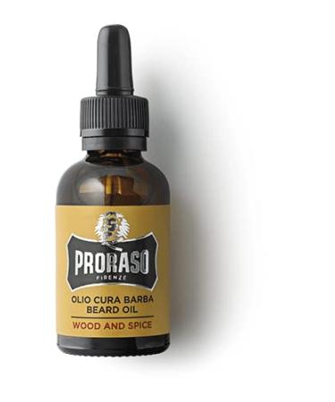 Proraso Wood and Spice Beard Oil - Tame, Smooth, and Condition Beard Hair - Buy Online on GoSupps.com