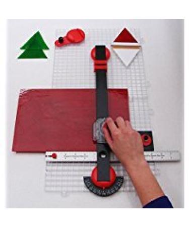 Mini Glass Cutting System for Geometric Shapes with Flying Beetle Glass Cutter - DIY Portable Work Station | Made in USA - Buy Online on GoSupps.com