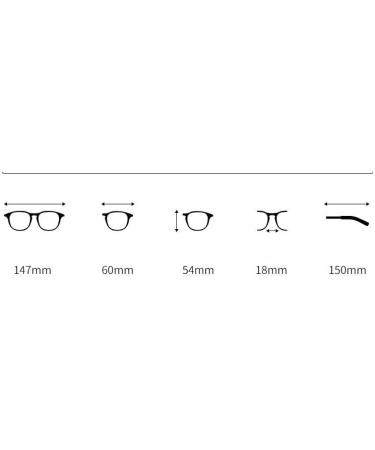 Zhuyiqz Oversized Reading Glasses - Anti-Blue Light Glare-Free +350 C3 for Men & Women | International Shipping Available - Buy Online on GoSupps.com