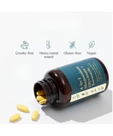 Magnesium Glycinate Helps relieve stress improve digestion and support bone sleep nerve and muscle health - Buy Online on GoSupps.com