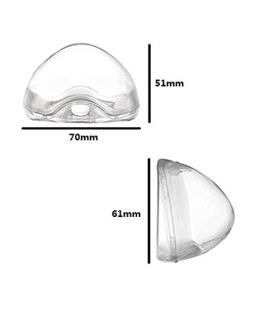 Voarge 5pcs Pacifier Case - Transparent Storage Box for Baby Pacifiers | Secure & Convenient International Shipping - Buy Online on GoSupps.com
