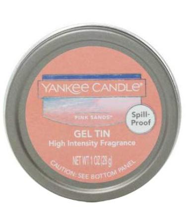 Yankee Candle Pink Sands High Intensity Fragrance Gel Tin 1 Ounce
