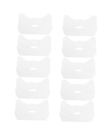Didiseaon 10pi ces Masques Hydratants Pour Visage Masques Demi-face lastique Soin Peau Parfait Pour Types De Peau