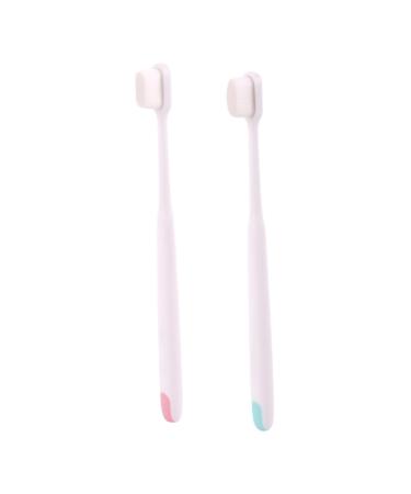 Gatuida 2st Manual toothbrush infant toothbrush children's toothbrush hard toothbrush teeth clean tool for oral care soft fur detergent pregnant woman