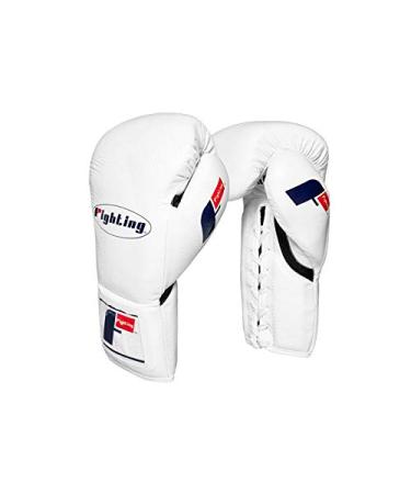 Fighting Certified Pro Fight Gloves White 10 oz