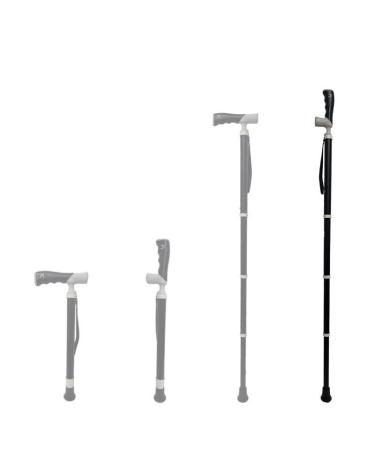 Portable Climbing Stick Titanium Alloy Cane Telescopic Climbing Hand Stick Support Cane Multifunctional Non-Slip Cane