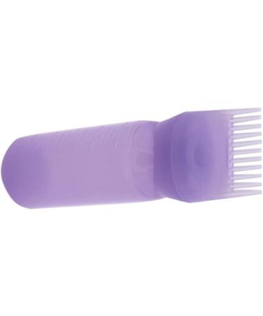 Buy Sunaomni Hair Dye Bottle Applicator - 120ml Purple Comb & Brush for Perfect Application | International Shipping - Buy Online on GoSupps.com