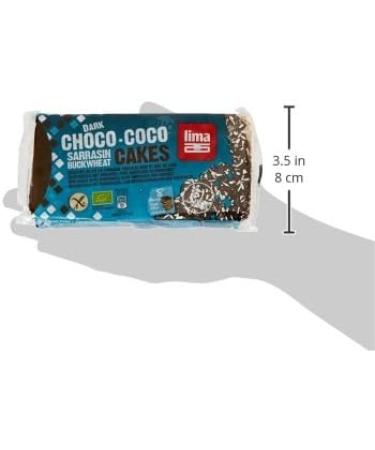 Lima Bio Buckwheat Rice Cakes Dark Chocolate Coconut 90 g - Buy Online on GoSupps.com
