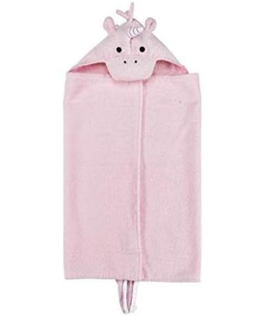 All Kids United Eco-Friendly 100% Cotton Baby Hooded Towel - Soft & Absorbent Pink Bath Towel for Babies & Children | 76 x 60 cm - Buy Online on GoSupps.com