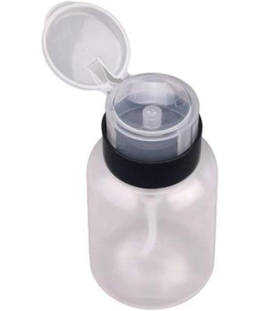 210ML Multifuktion Pump Dispenser Cleanser BottlePush Down Manicure Nail Polish Remover Alcohol Bottle and Black nail polish remover bottle - Buy Online on GoSupps.com