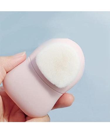 iFutniew Double Side Silicone Face Cleanser Brush Deep Pore Cleansing Skin Blackhead Remover Exfoliating Light Green - Buy Online on GoSupps.com