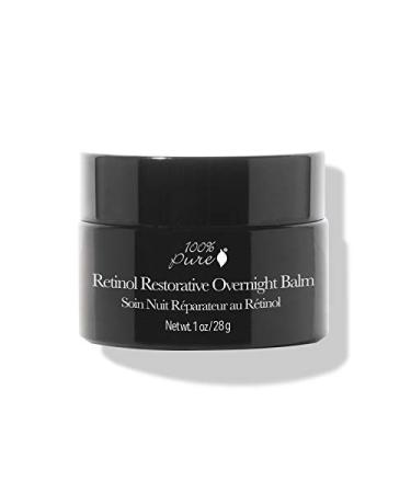 100% PURE Retinol Restorative Balm Potent Anti-Aging Facial Night Cream - Quench Thirsty Dry Skin Overnight Moisturizing Face Hydration & Skincare for Baby Soft  Even Skin Tone - Vegan - 1 oz - Buy Online on GoSupps.com