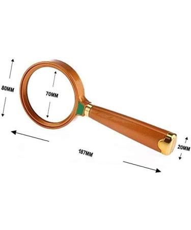 Magnifying Glasses Educational Hobby Magnifiers Handheld Magnifying Glass Reading Magnifying Glass Portable Comfortable Anniversary - Buy Online on GoSupps.com