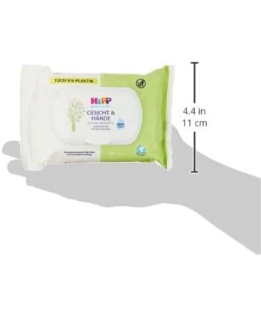 HIPP Babysanft Face & Hand Wipes - 12 x 20 Wet Wipes for Sensitive Skin | International Shipping Available - Buy Online on GoSupps.com